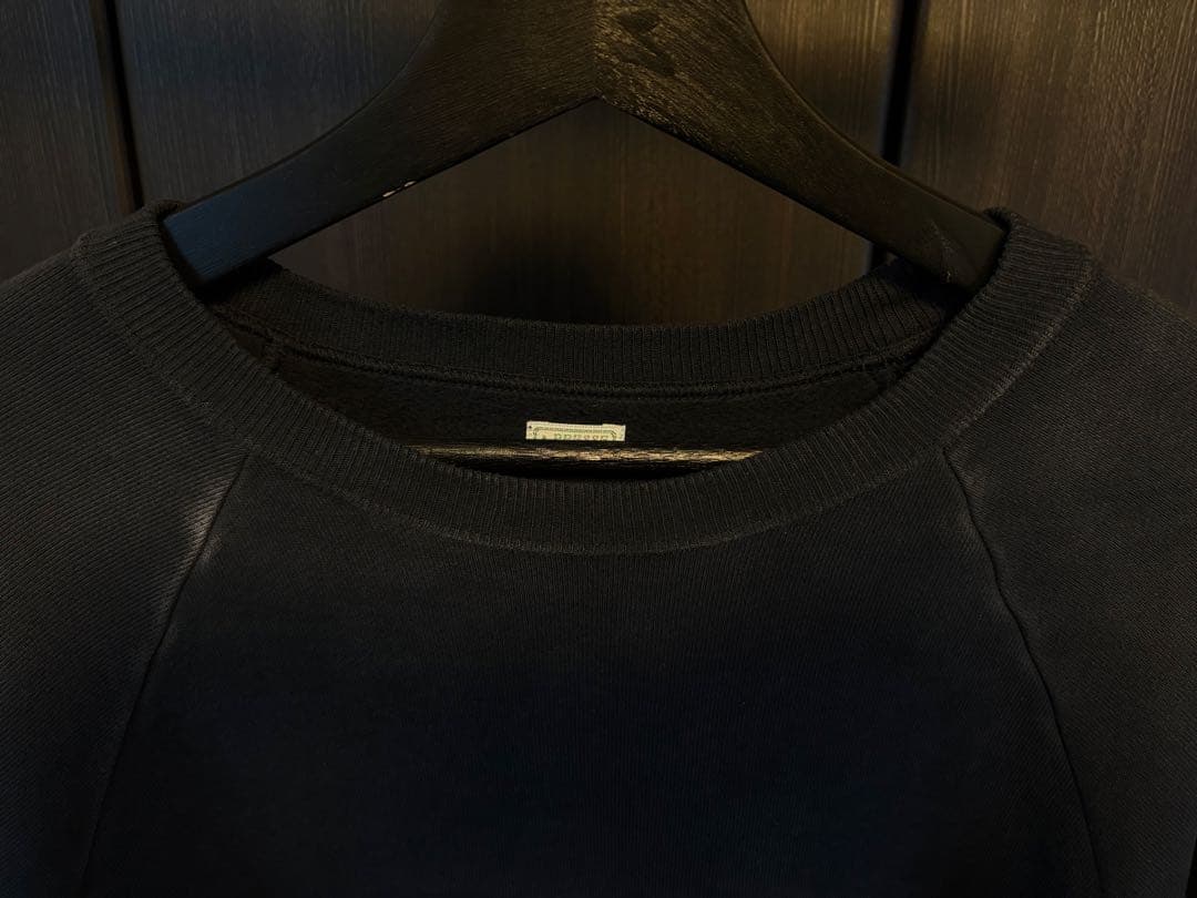 A.PRESSE Vintage Sweatshirt 4 ブラック