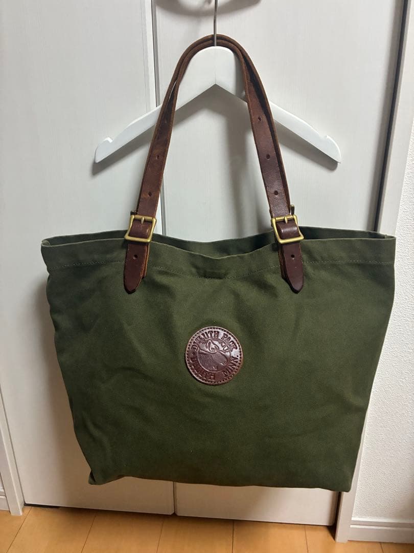 アメリカ製 Duluth Pack トート オリーブ