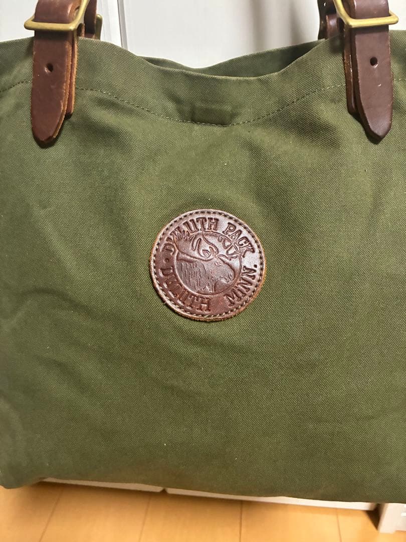 アメリカ製 Duluth Pack トート オリーブ