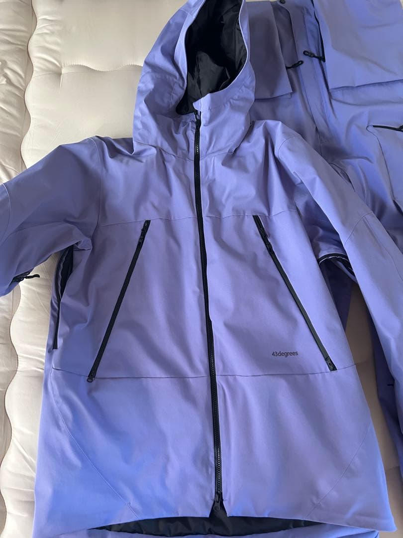 薄紫色スノーボードウェアセット 3L スキーウェアセット 上下セット