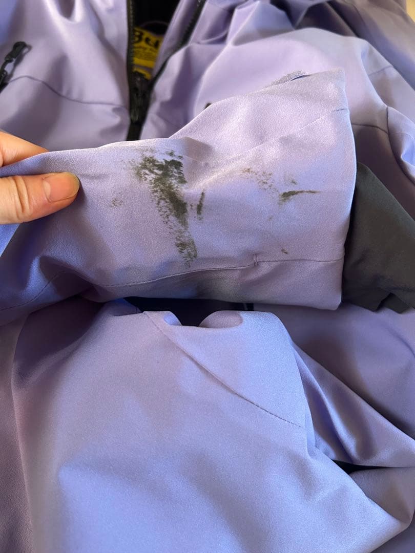 薄紫色スノーボードウェアセット 3L スキーウェアセット 上下セット