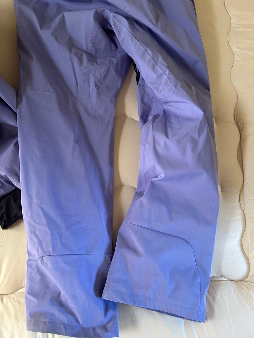 薄紫色スノーボードウェアセット 3L スキーウェアセット 上下セット