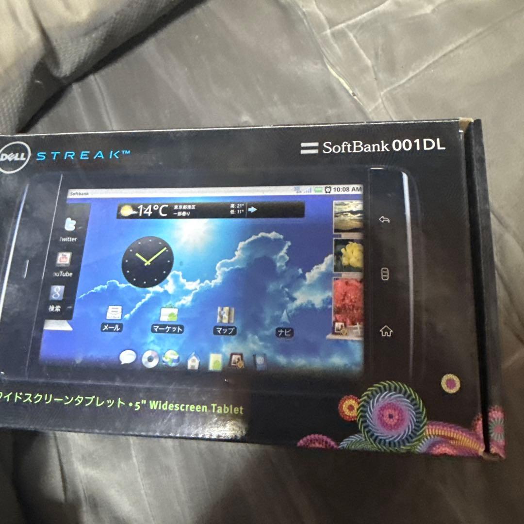 Dell Streak 5インチタブレット SoftBank 001DL未使用