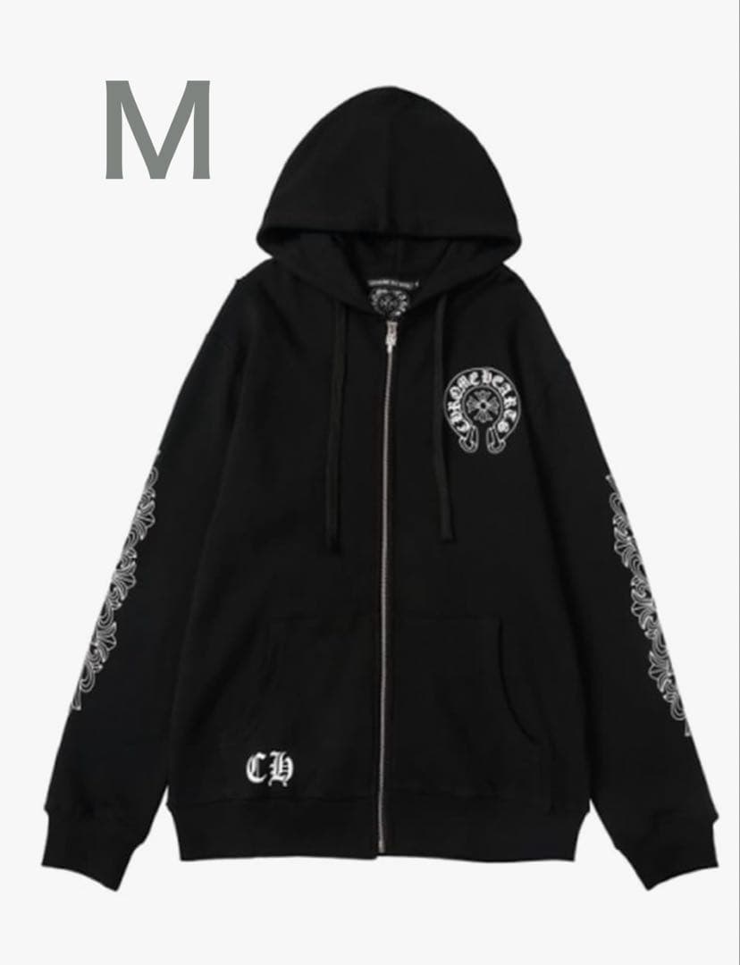 Chrome Hearts ブラックパーカー Mサイズ