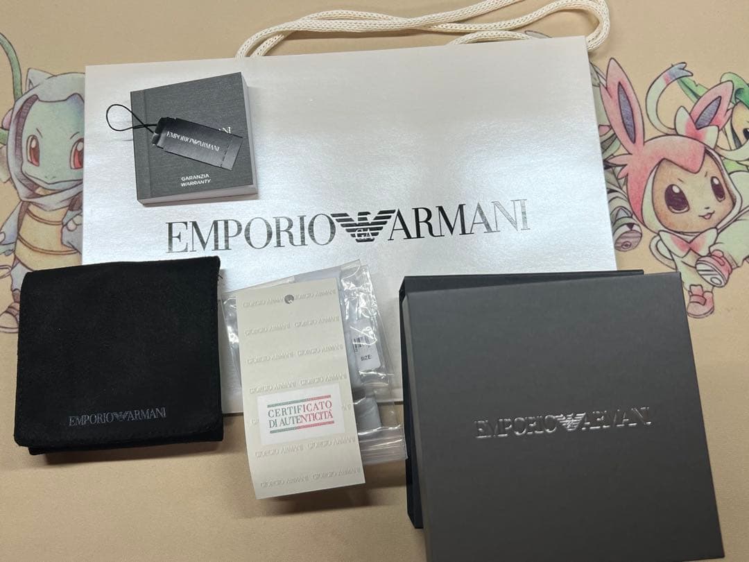 EMPORIO ARMANI シルバーチェーンブレスレット