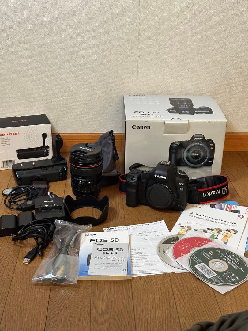 値下げ【美品】Canon EOS 5D Mark Ⅱ レンズキット+アクセサリー