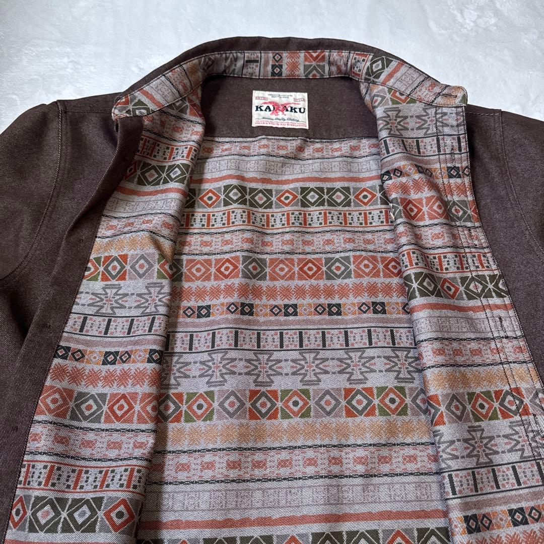【カラク】Karaku 長袖シャツ アウター ジャケット シンプル XL 極美品