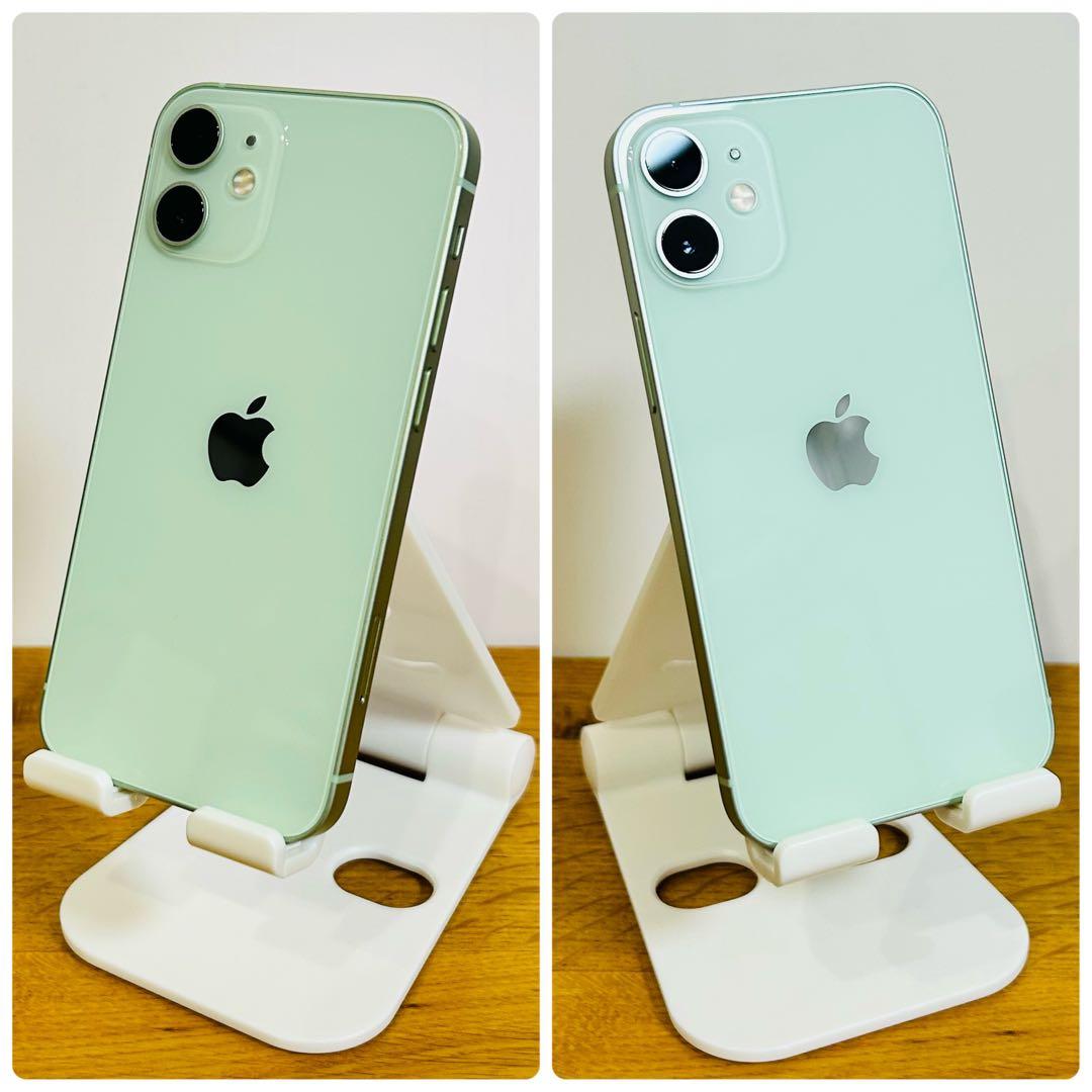【美品】iPhone 12 mini 本体 128GB SIMフリー グリーン