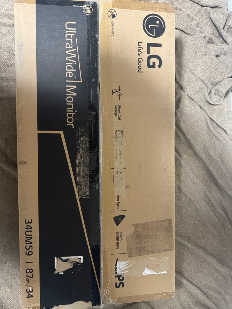 LG 34UM59-Ꮲウルトラワイドモニター 34インチ