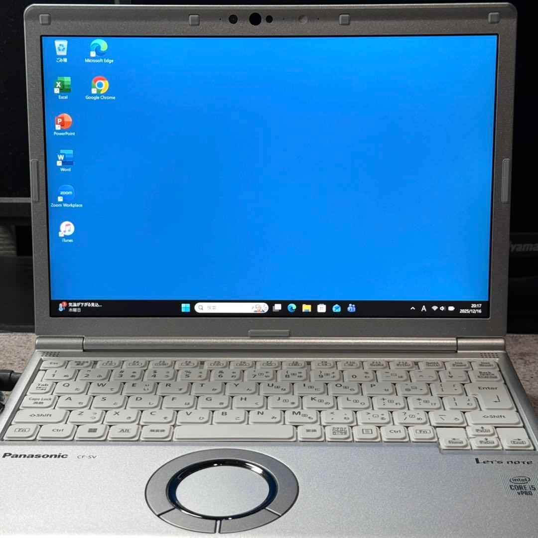 PanasonicレッツノートSV9 第10世代i5 高画質 小型軽量11pro
