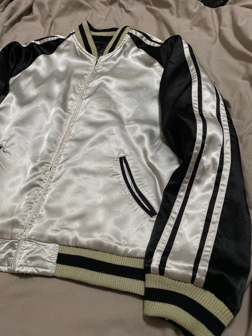 JAPANESEQUE 日本 スカジャン パンダ レーヨン unisex 2面用