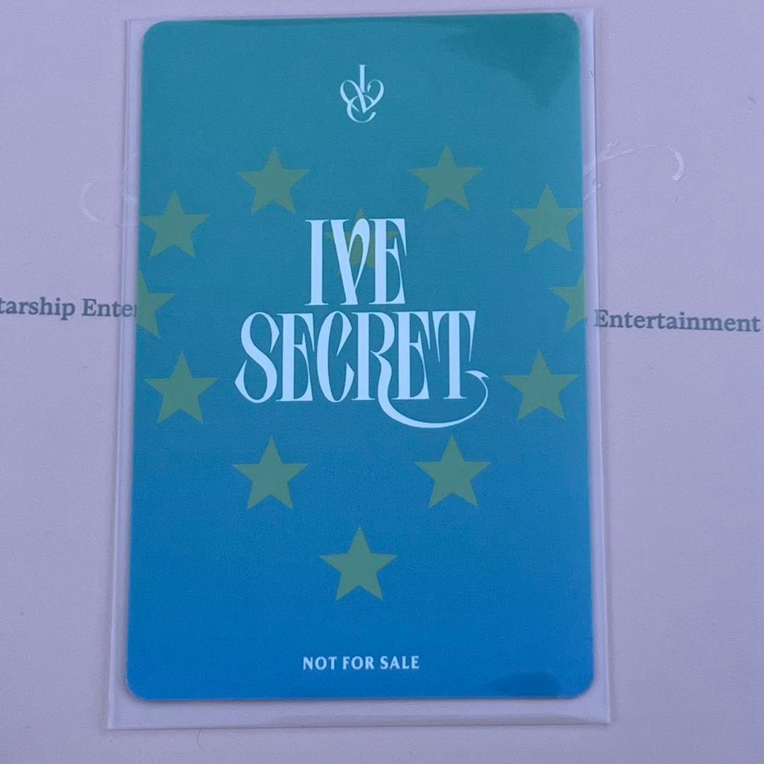 ive ウォニョン secret 大阪 会場限定 トレカ 11月 11/24