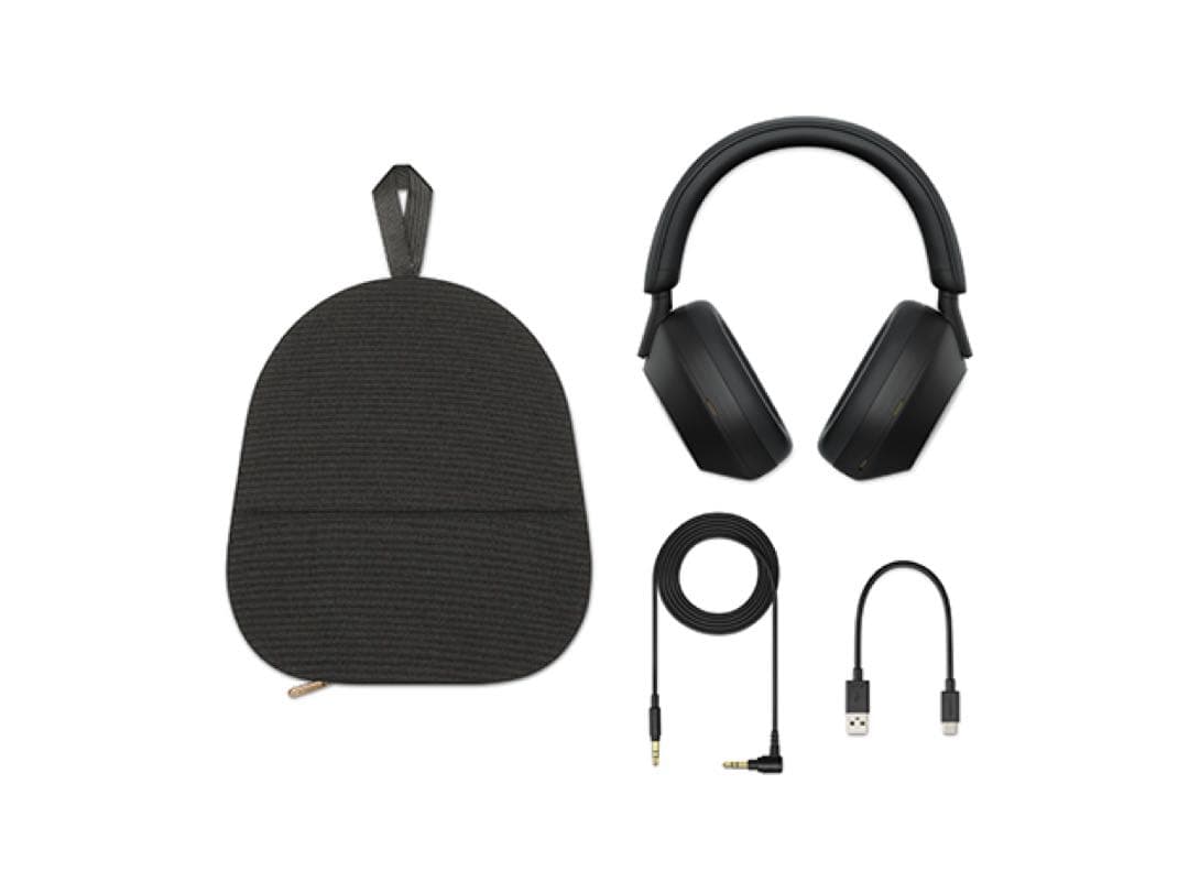 WH-1000XM5BM ワイヤレスノイズキャンセリングステレオヘッドセット