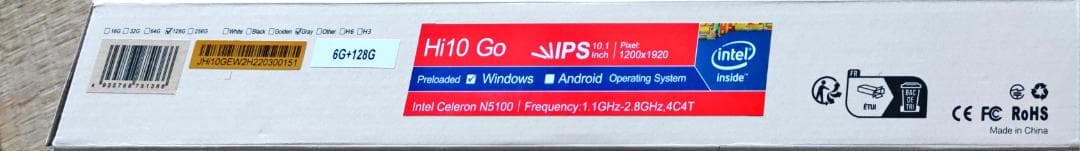 CHUWI Hi 10 GO 別売専用キーボード付