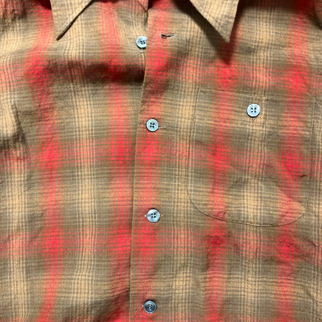 Pendleton 70s ペンドルトン ボードシャツ オンブレ ウールシャツ