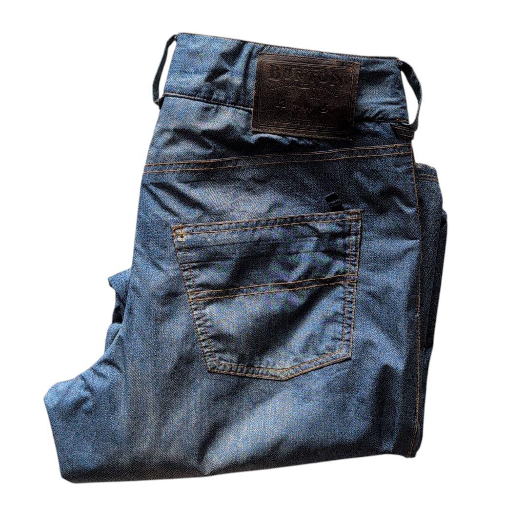 バートン スノボ用パンツ ゴアテックス ダメージジーンズタイプ Sサイズ