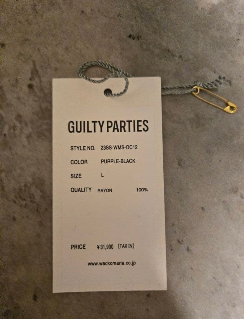 23ss ワコマリア オンブレチェックシャツ