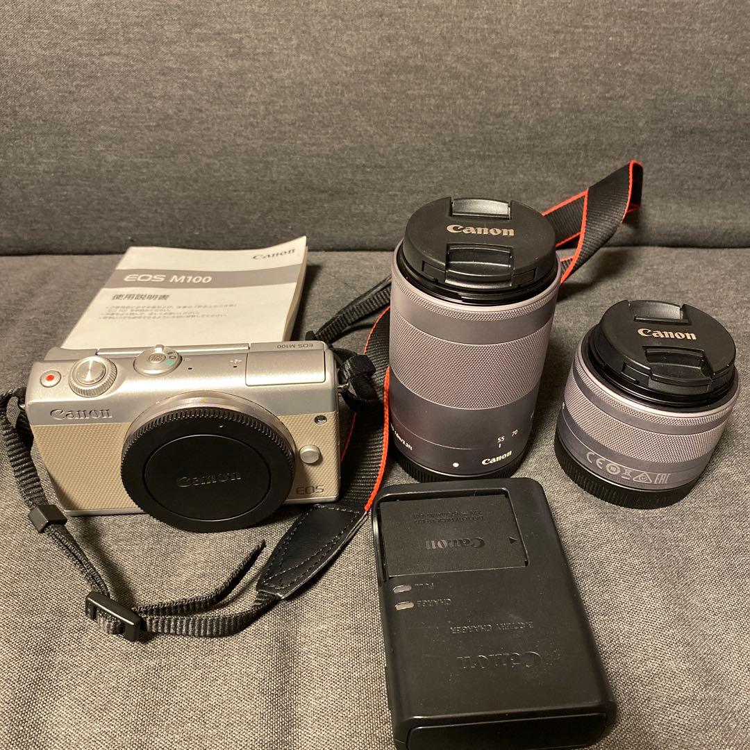Canon EOS M100 ダブルズームキット