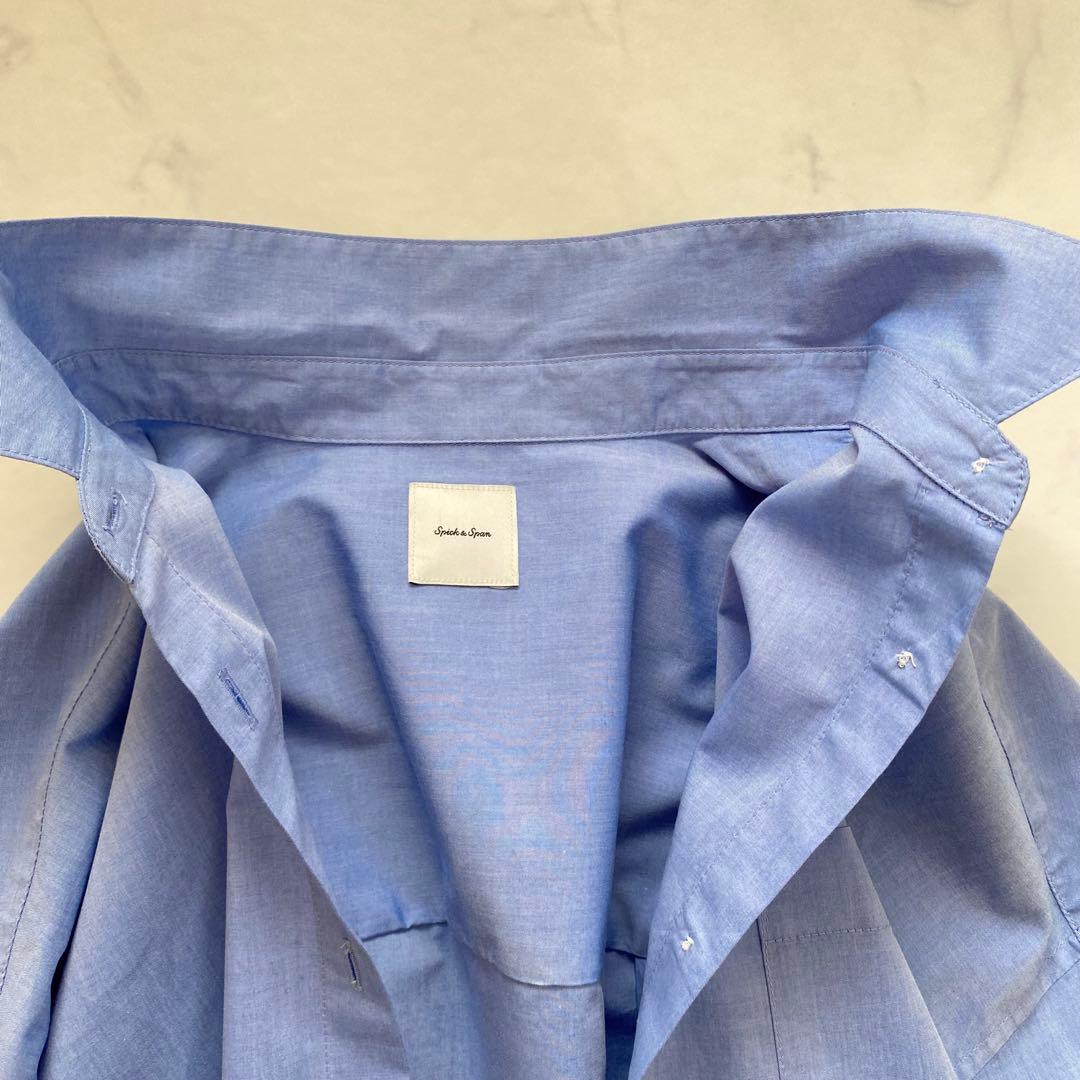 美品　【Spick&Span】50コットンオーバーシャツ