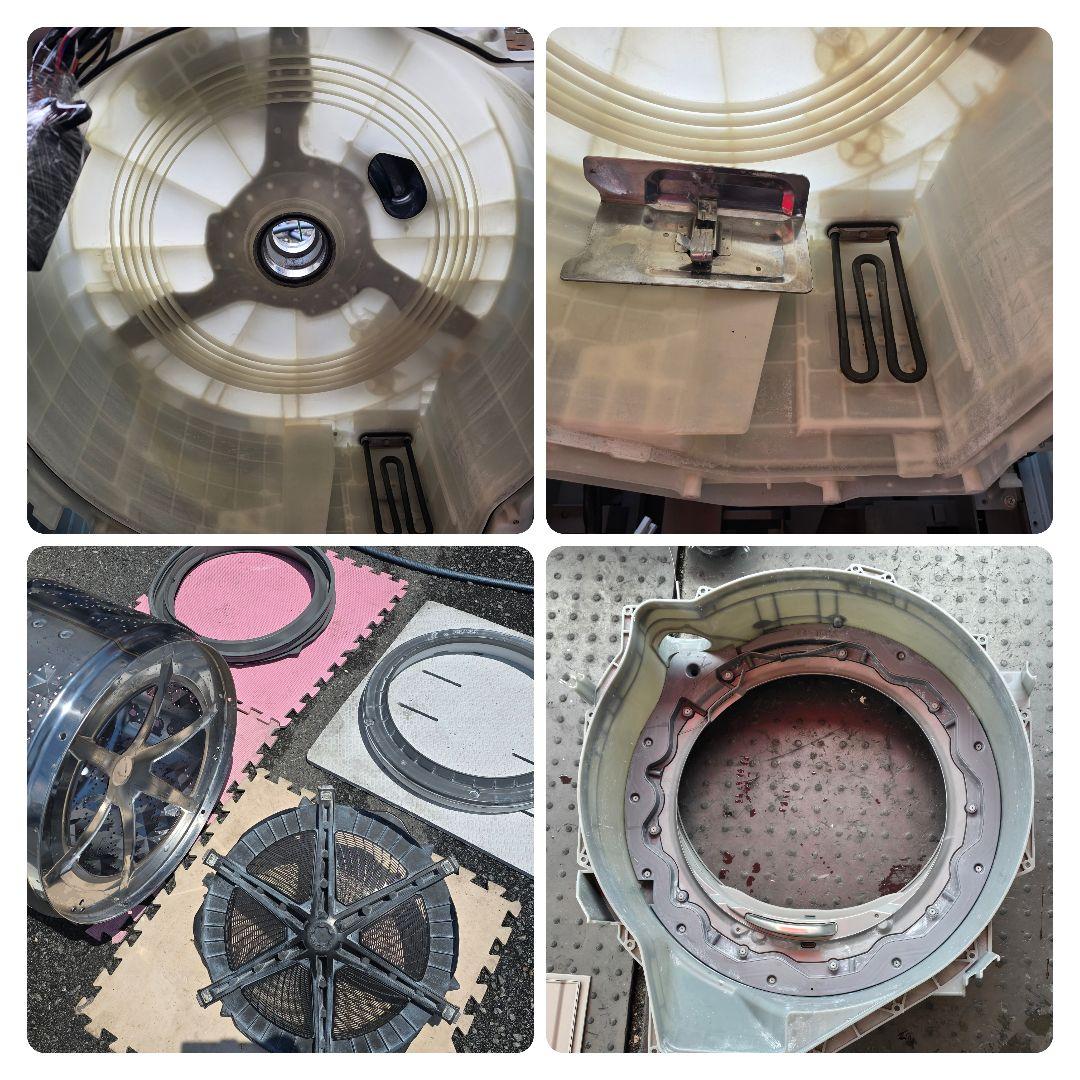 【完全分解洗浄済み】Panasonic 10KG ドラム式洗濯機 2018年製