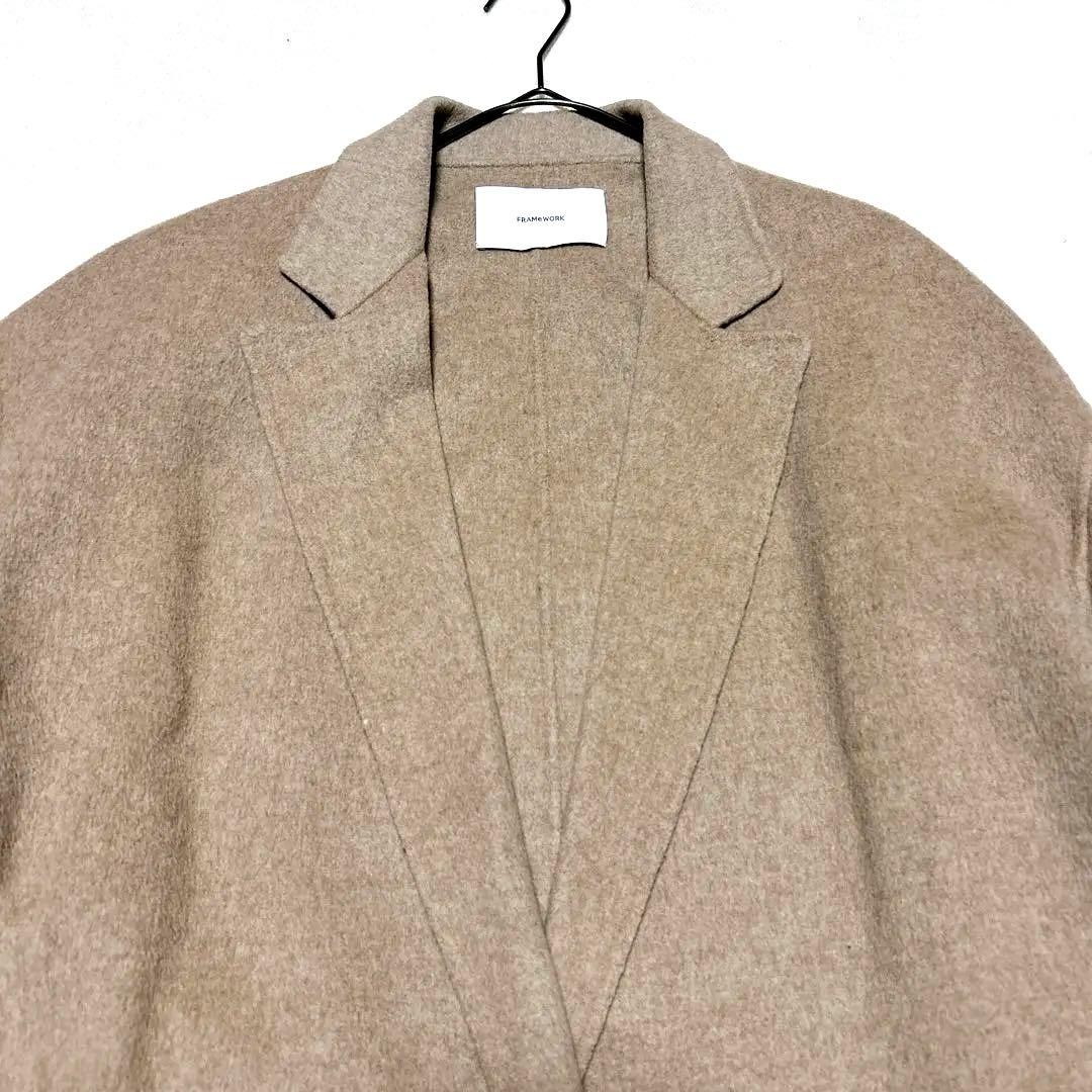 フレームワーク framework ウール リバーショートコート 羽織り