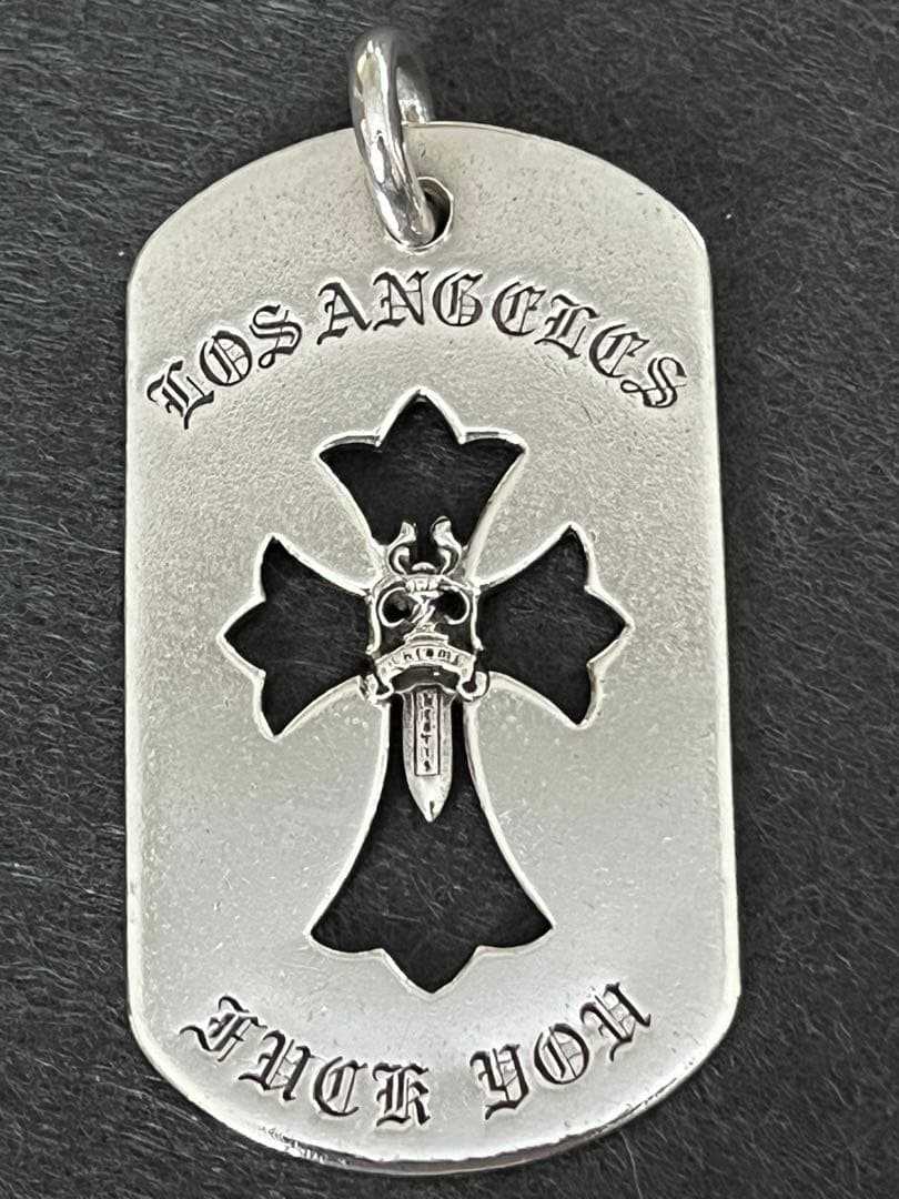 CHROME HEARTS クロムハーツ ロサンゼルス ファックユー ネックレス