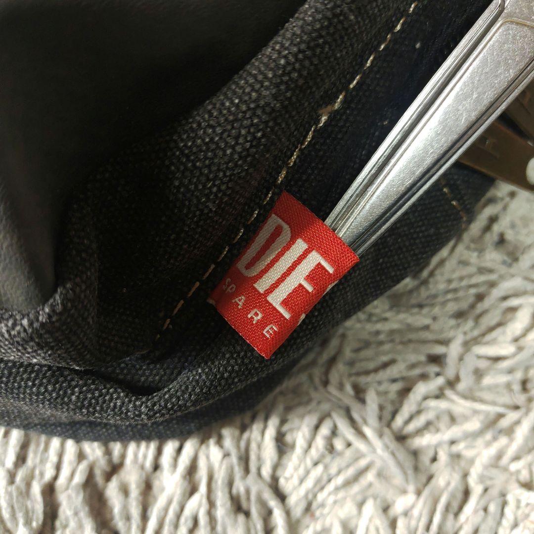 【新品未使用】DIESEL　ディーゼル　ボディバッグ　デニム　グレー