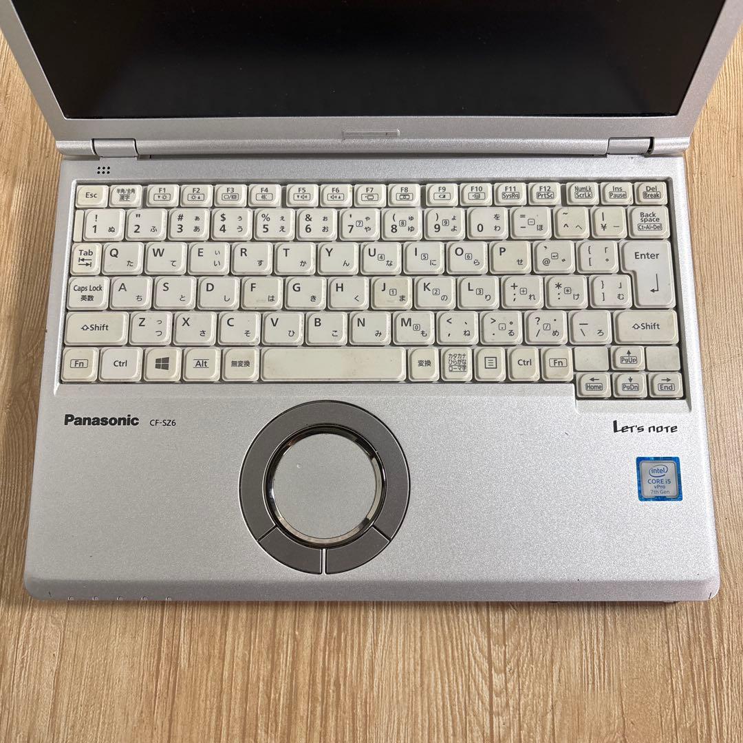 Panasonic CF-SZ6 i5-7300Uメモリ8GB純正AC付き
