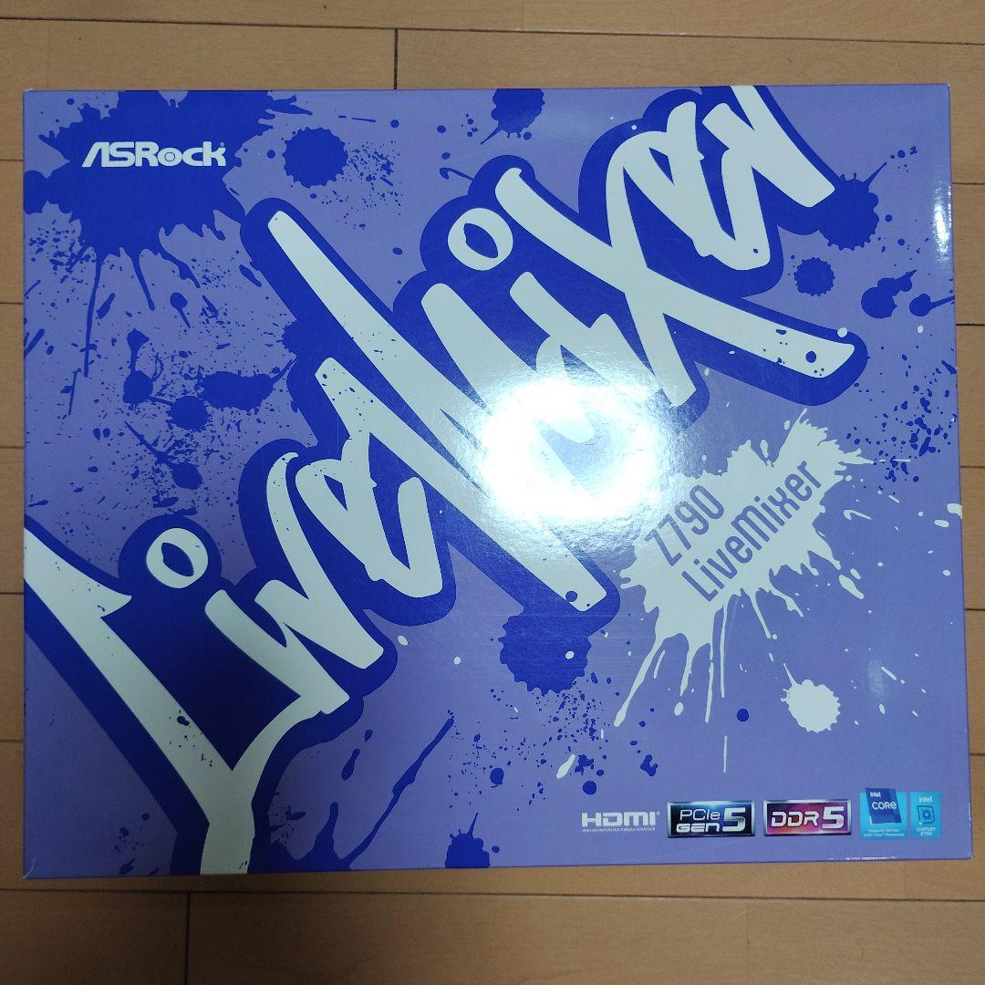 i7 13700kfとASRock Z790 LiveMixer のセット