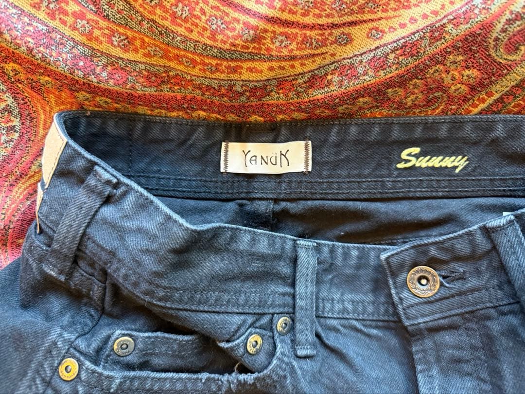 YANUK WAKA NOZAWA コラボ デニムショートパンツ