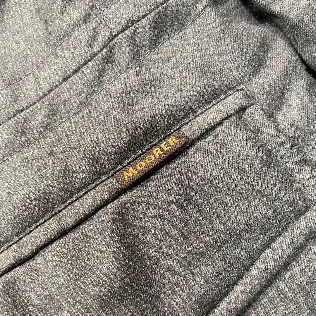 ムーレー　VERONA ダウンコート　カシミヤ混　グレー　56