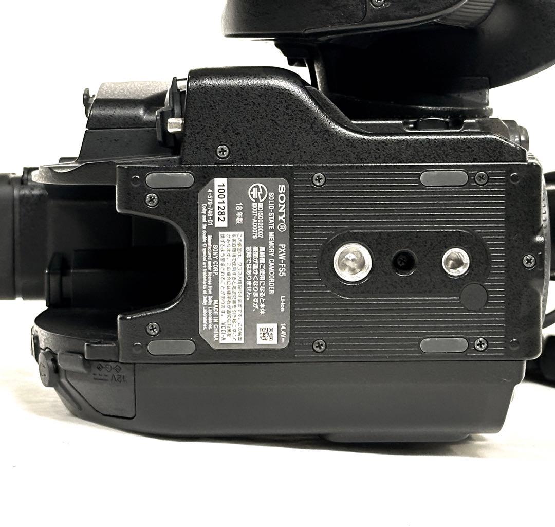 ②SONY PXW-FS5 XDCAM ラージセンサーカメラ
