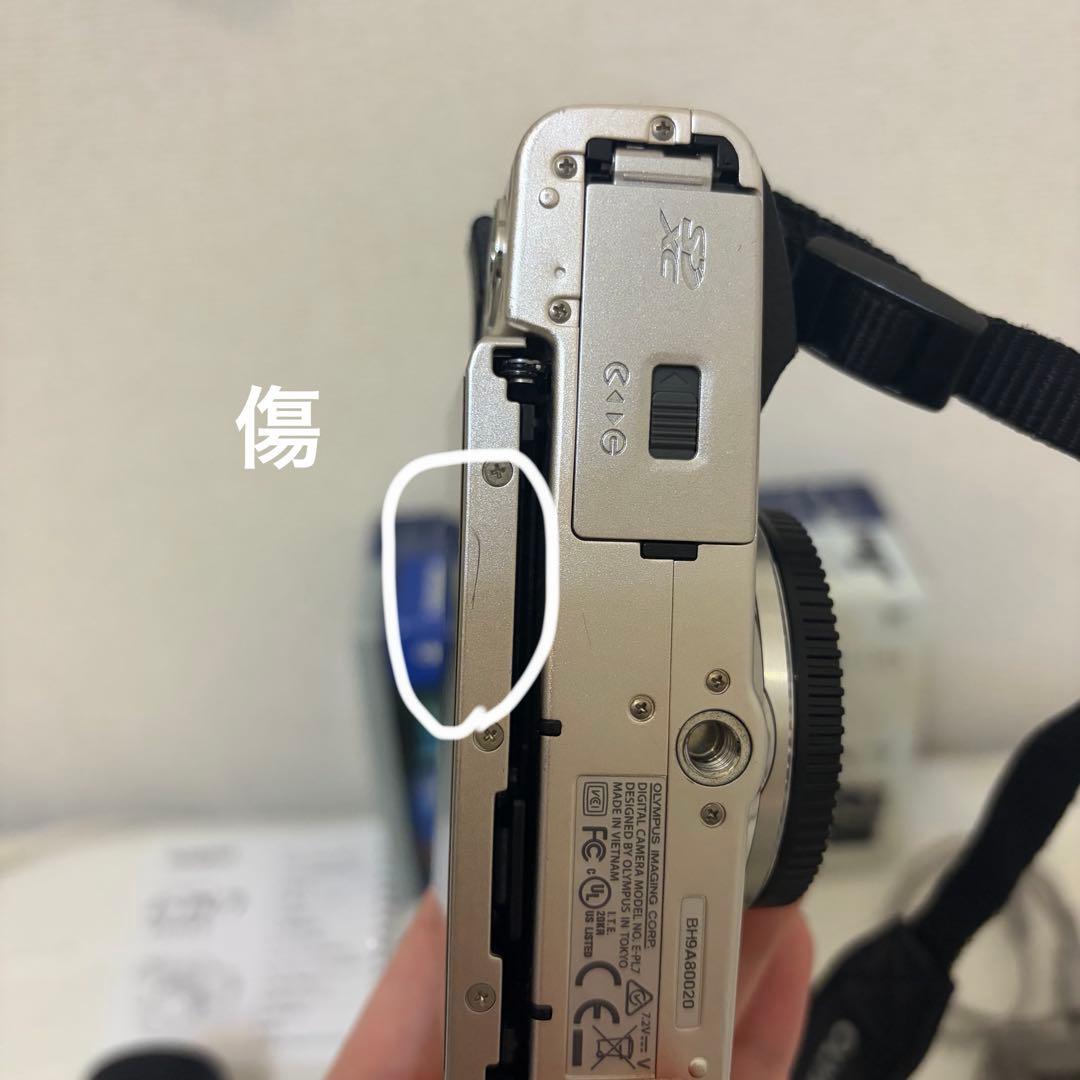 OLYMPUS PEN Lite E-PL7 EZダブルズームキット ブラック