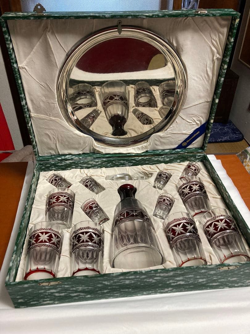 江戸切子（手彫り）　伝統工芸品