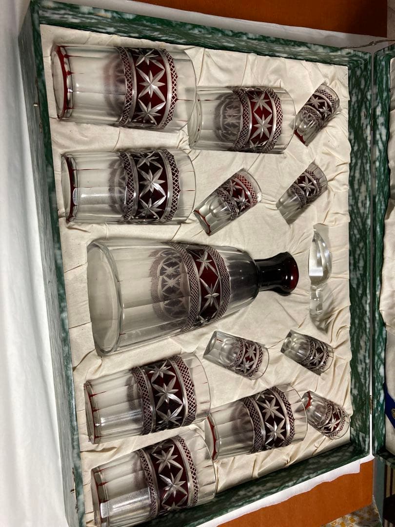 江戸切子（手彫り）　伝統工芸品