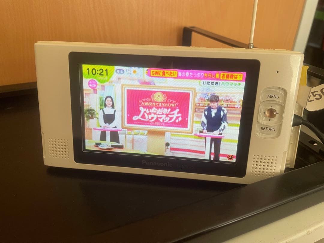 Panasonic 防水テレビ ワンセグ SV-ME580
