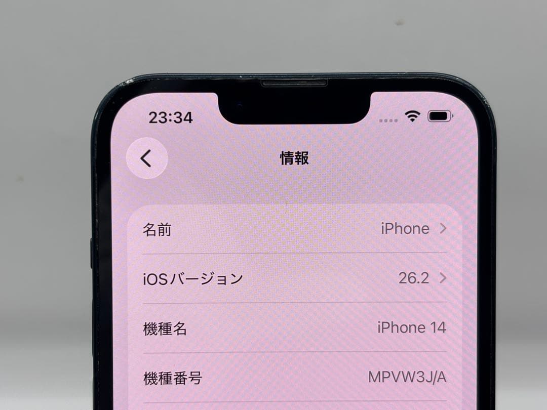 montge ◆Apple iPhone 14 ブラック 256GB ◆