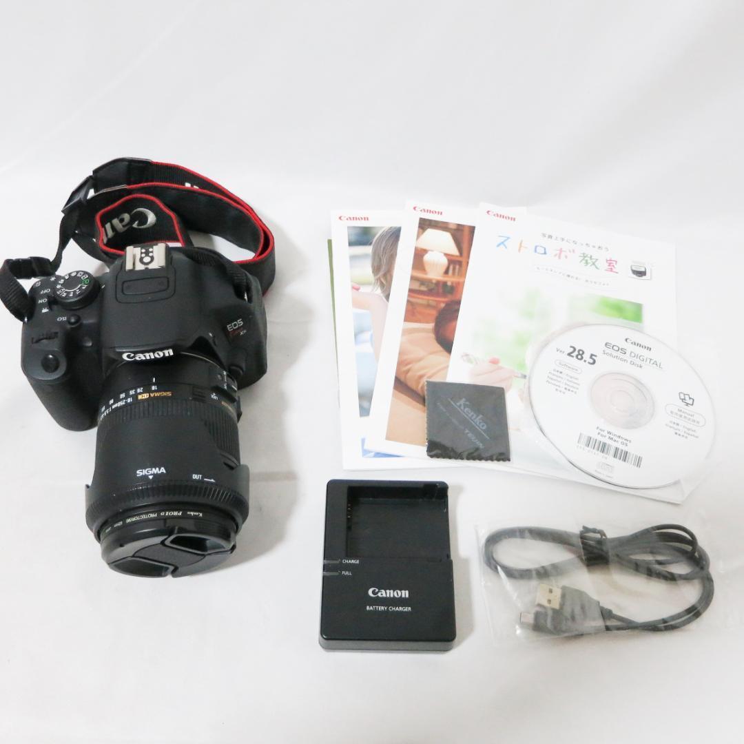 【Canon EOS Kiss X7i デジタル一眼レフ　レンズ18－250㎜】