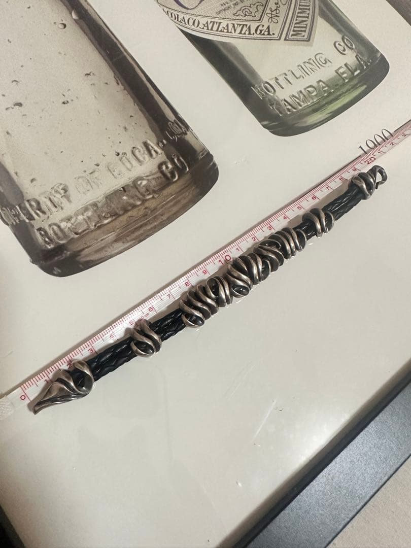 d*9様 ジゴロウ　ブラットレザーブレスレット