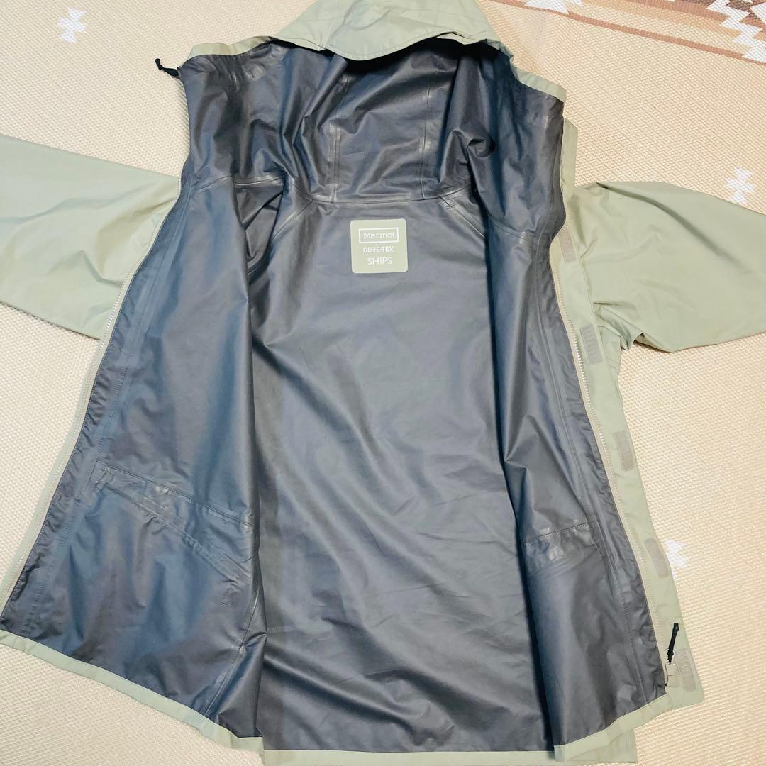 Marmot SHIPS GORE-TEX マウンテンパーカー オリーブグリーン