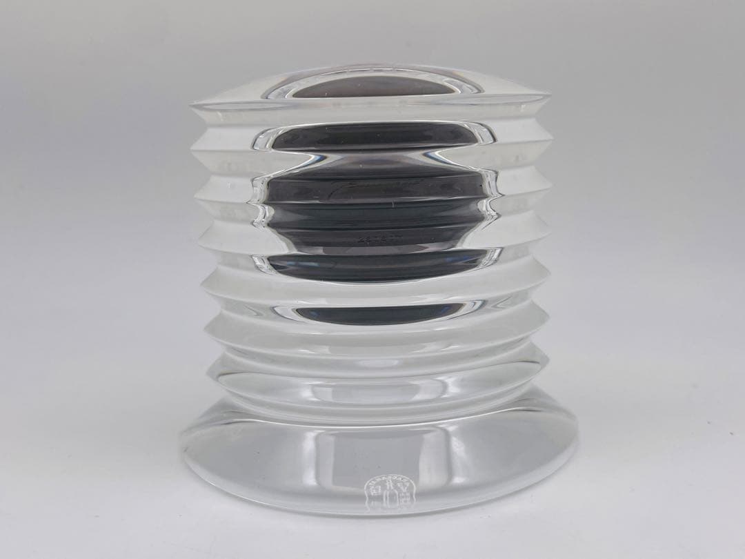 バカラ Baccarat 置時計 クリスタル ラランド クロック は箱付き