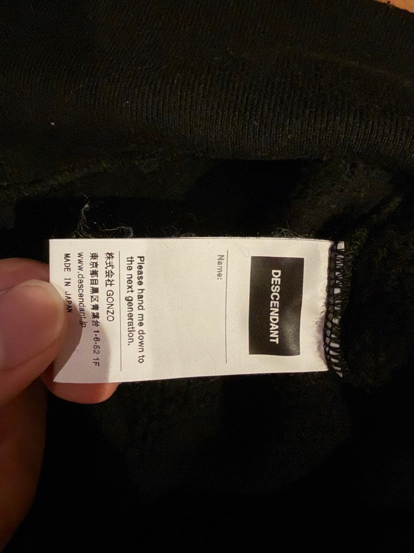 ロンハーマン　DESCENDANT サイズ2 ブラック