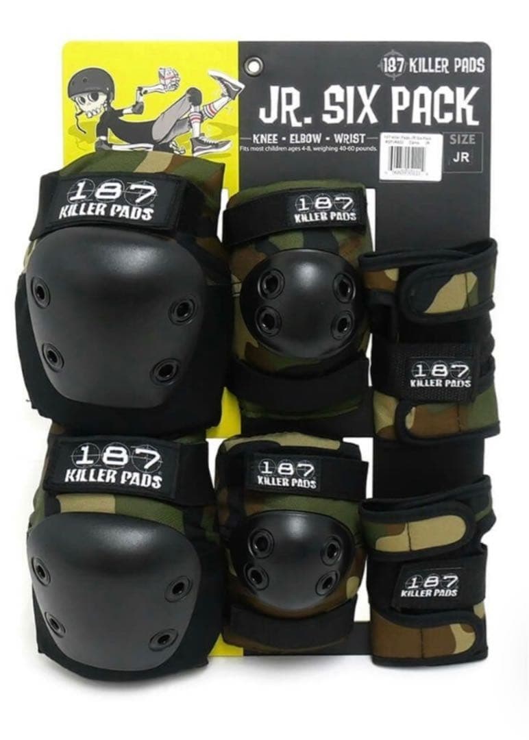スケートボード 187 KILLER PADS JUNIOR SIX PACK CAMO