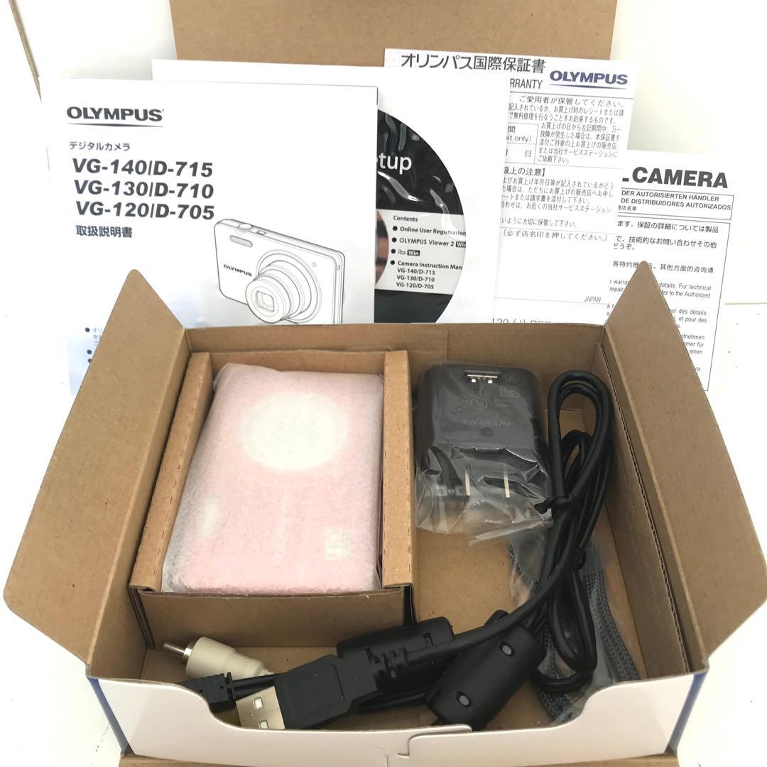 【奇跡の未使用品】　オリンパス　VG-120 コンパクトデジタルカメラ　コンデジ