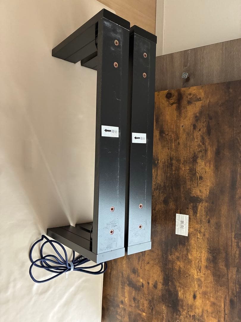 ニトリ ダークブラウン 木製 長方形 こたつ