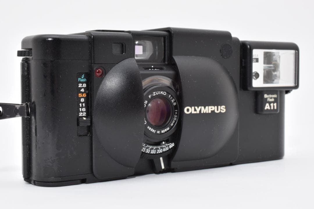 オリンパス OLYMPUS XA＋A11 純正箱付属