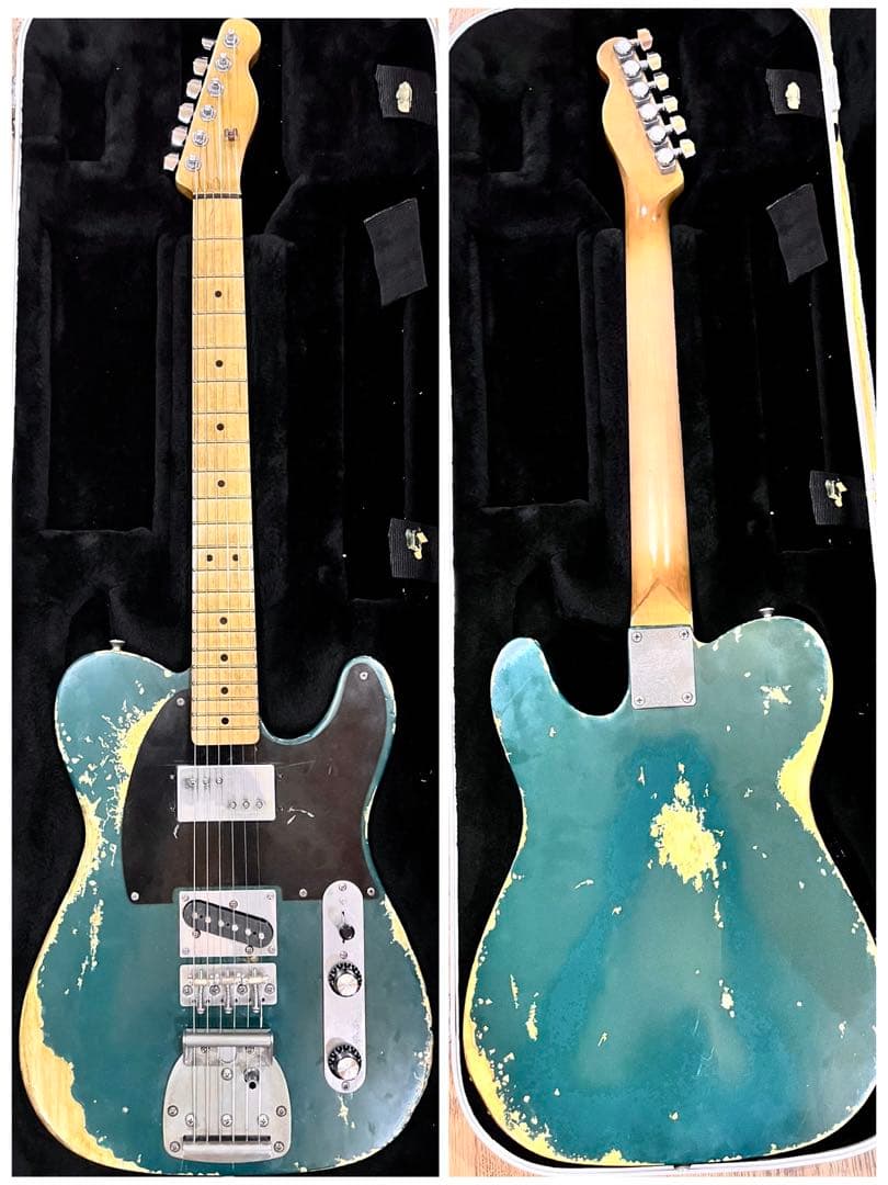 ハードレリックテレキャスター//ワイドレンジPU×オイルコンデンサー