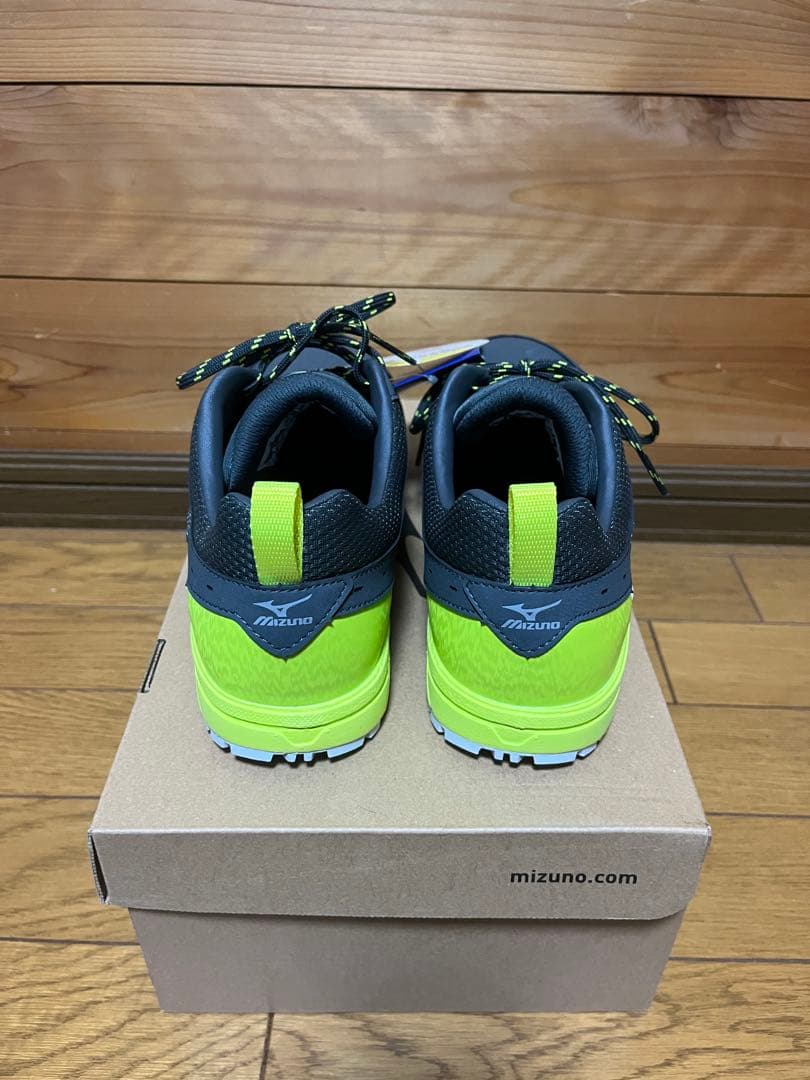 Mizuno 安全靴 ALMIGHTY AS15L グレー/イエロー