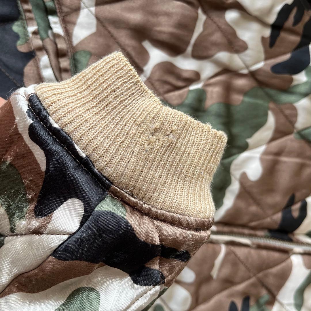 90s 別珍 スカジャン ピンクロ vintage 鷹 虎（検 50s 60s