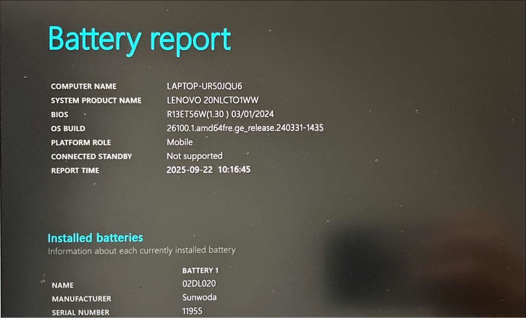 Lenovo ThinkPad X395（19年製）※タッチパッド故障だが美品